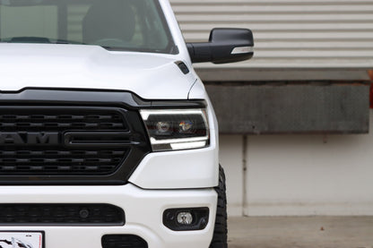 19-24 Ram 1500 (MK II 2500 Style) LUXX-Series LED Projector Headlights Black - view 4