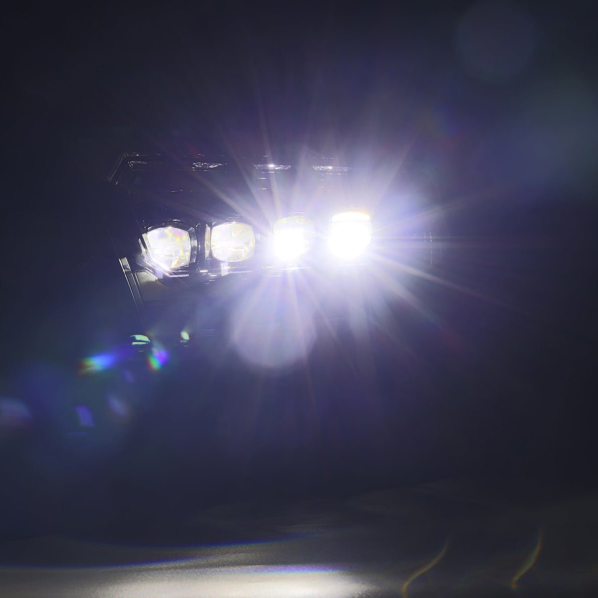 19-24 Ram 1500 (MK II 2500 Style) NOVA-Series LED Projector Headlights Alpha-Black - view 11