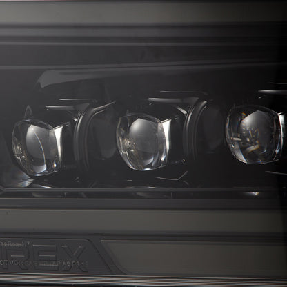 19-24 Ram 1500 (MK II 2500 Style) NOVA-Series LED Projector Headlights Alpha-Black - view 12