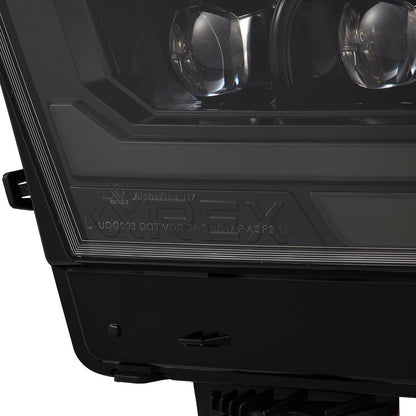 19-24 Ram 1500 (MK II 2500 Style) NOVA-Series LED Projector Headlights Alpha-Black - view 15