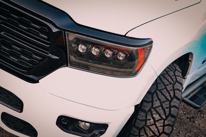 19-24 Ram 1500 (MK II 2500 Style) NOVA-Series LED Projector Headlights Alpha-Black - view 9