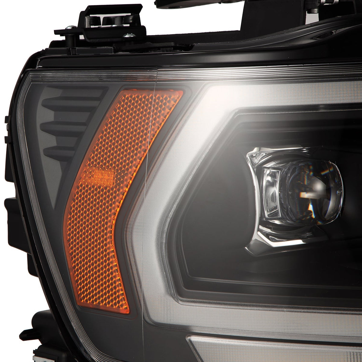 19-24 Ram 1500 (MK II 2500 Style) NOVA-Series LED Projector Headlights Black - view 12