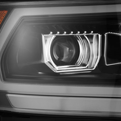 19-24 Ram 1500 (MK II 2500 Style) PRO-Series Halogen Projector Headlights Black - view 10