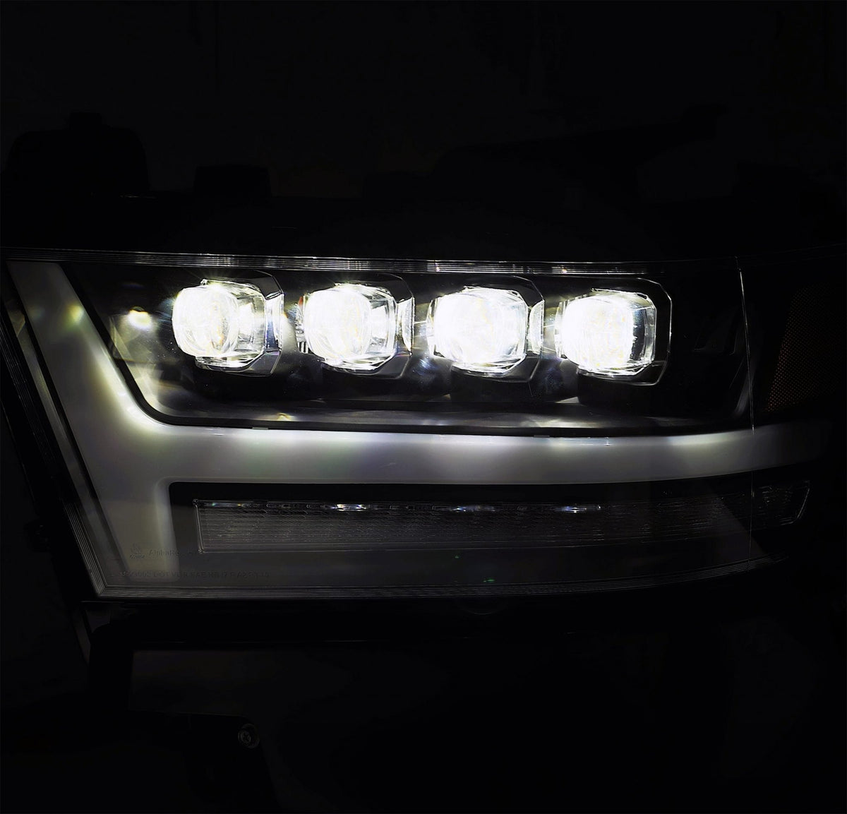 19-24 Ram 1500 NOVA-Series LED Projector Headlights Black - view 5