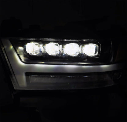 19-24 Ram 1500 NOVA-Series LED Projector Headlights Chrome - view 5