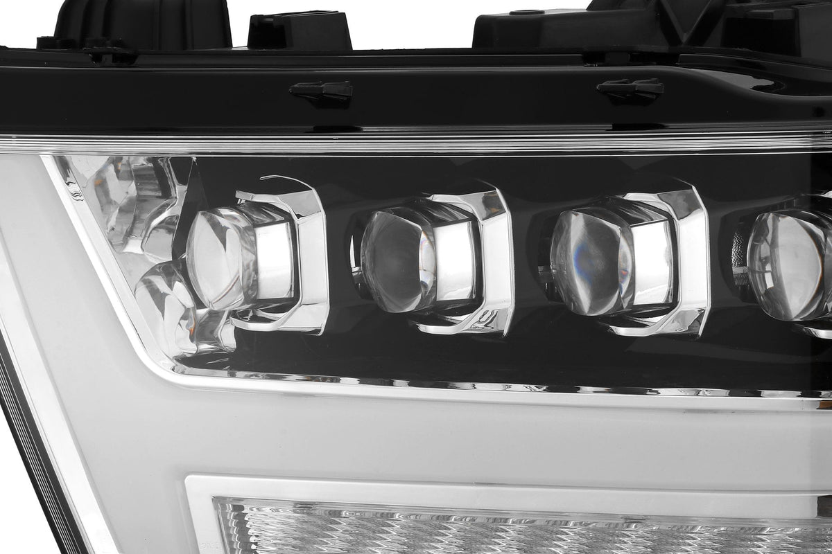 19-24 Ram 1500 NOVA-Series LED Projector Headlights Chrome - view 2