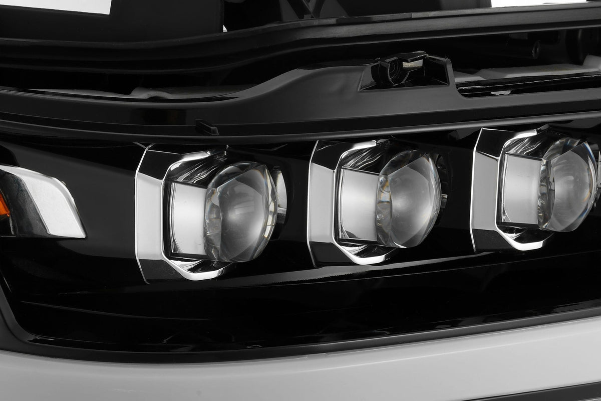 19-24 Ram 1500 NOVA-Series LED Projector Headlights Jet Black - view 2