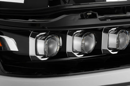 19-24 Ram 1500 NOVA-Series LED Projector Headlights Jet Black - view 2