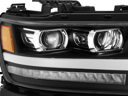 19-24 Ram 1500 PRO-Series Halogen Projector Headlights Black - view 2