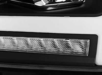 19-24 Ram 1500 PRO-Series Halogen Projector Headlights Black - view 3