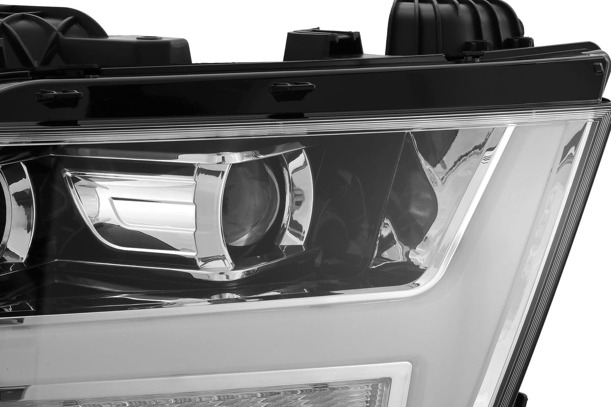 19-24 Ram 1500 PRO-Series Halogen Projector Headlights Chrome - view 3