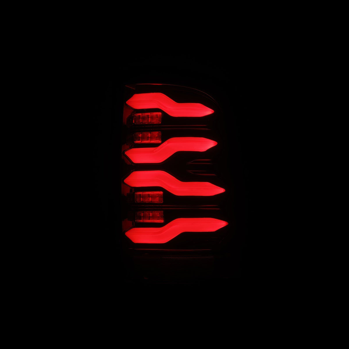 19-24 Ram 2500/3500 LUXX-Series LED Tail Lights Black-Red - view 3