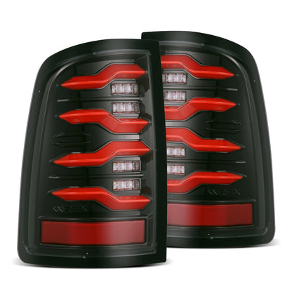 19-24 Ram 2500/3500 LUXX-Series LED Tail Lights Black-Red - view 1