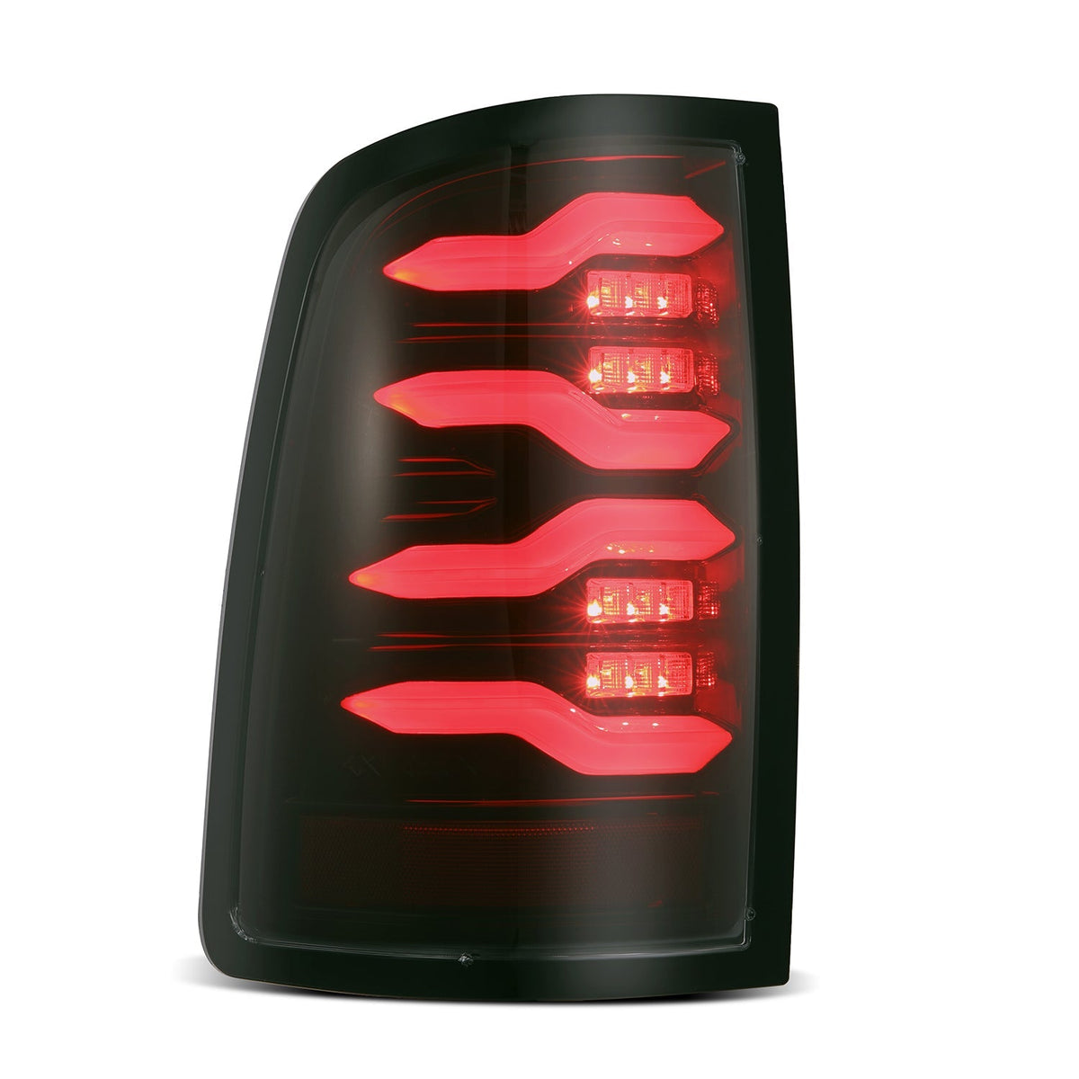 19-24 Ram 2500/3500 LUXX-Series LED Tail Lights Black-Red - view 5