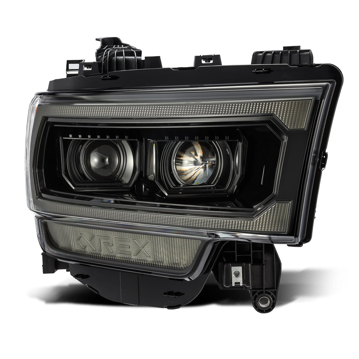 19-24 Ram 2500/3500/4500/5500 LUXX-Series LED Projector Headlights Alpha-Black - view 9