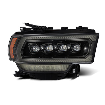 19-24 Ram 2500/3500/4500/5500 NOVA-Series LED Projector Headlights Alpha-Black - view 8