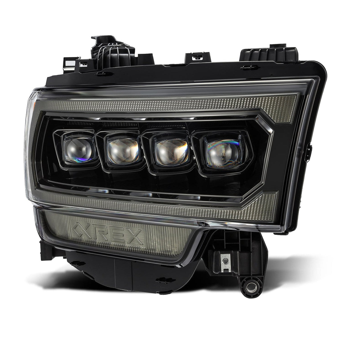 19-24 Ram 2500/3500/4500/5500 NOVA-Series LED Projector Headlights Alpha-Black - view 9