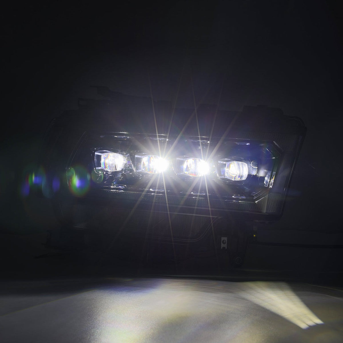 19-24 Ram 2500/3500/4500/5500 NOVA-Series LED Projector Headlights Alpha-Black - view 4