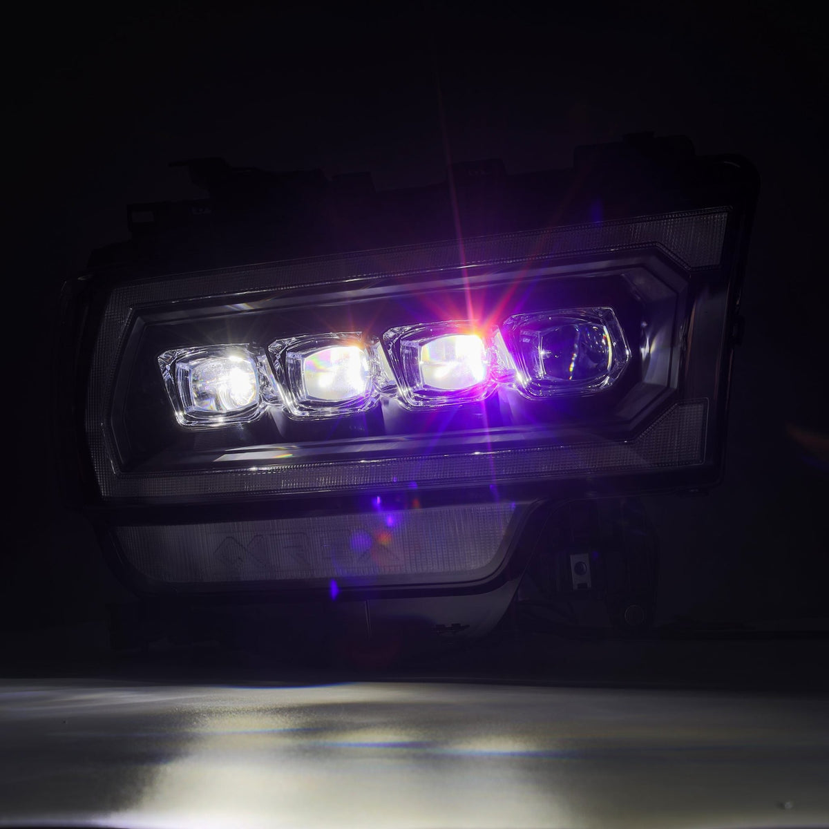 19-24 Ram 2500/3500/4500/5500 NOVA-Series LED Projector Headlights Black - view 5