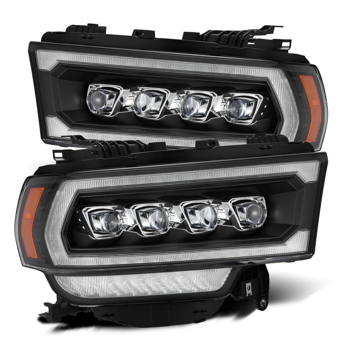 19-24 Ram 2500/3500/4500/5500 NOVA-Series LED Projector Headlights Black - view 1