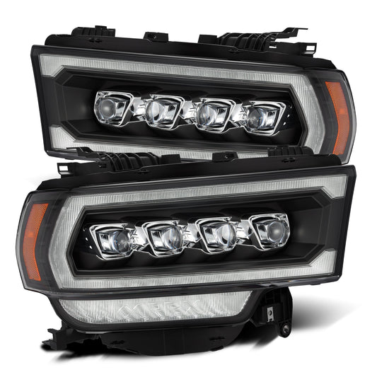 19-24 Ram 2500/3500/4500/5500 NOVA-Series LED Projector Headlights Black - view 1