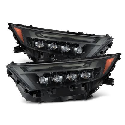 19-25 Toyota RAV4 (High Trim) NOVA-Series LED Projector Headlights Alpha-Black - view 1