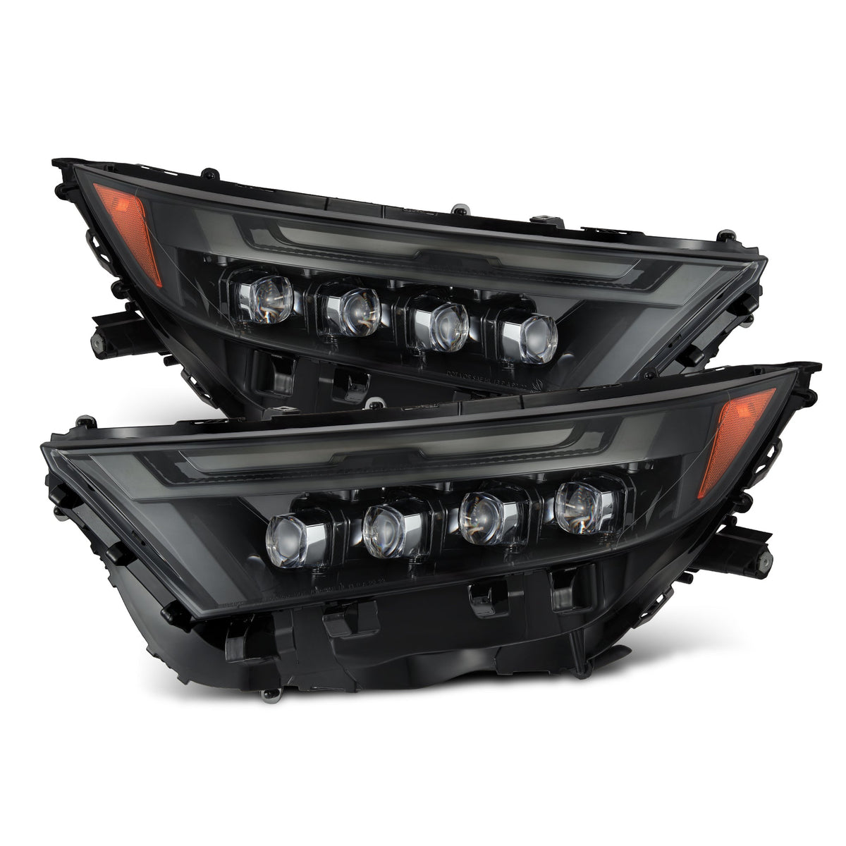 19-25 Toyota RAV4 (Low Trim) NOVA-Series LED Projector Headlights Alpha-Black - view 1