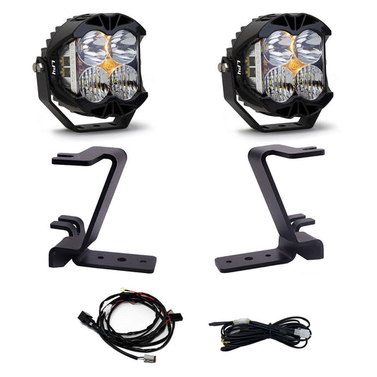 BAJA DESIGNS Ford LP4 A-Pillar Light Kit - Ford 2023-2026 F-250/350 Super Duty