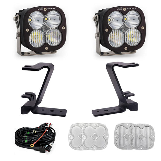 BAJA DESIGNS Ford XL Sport A-Pillar Light Kit - Ford 2023-2026 F-250/350 Super Duty