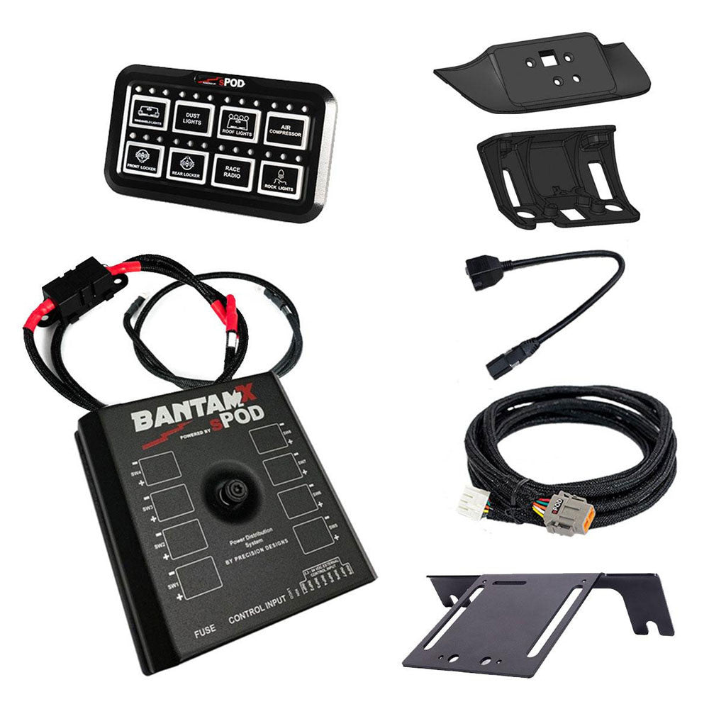 BAJA DESIGNS HD BantamX Power Management Vehicle Kit - Ford 2023-2026 F-250/350 Super Duty