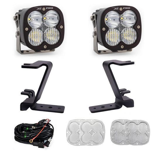 BAJA DESIGNS Ford XL Pro A-Pillar Light Kit - Ford 2023-2026 F-250/350 Super Duty