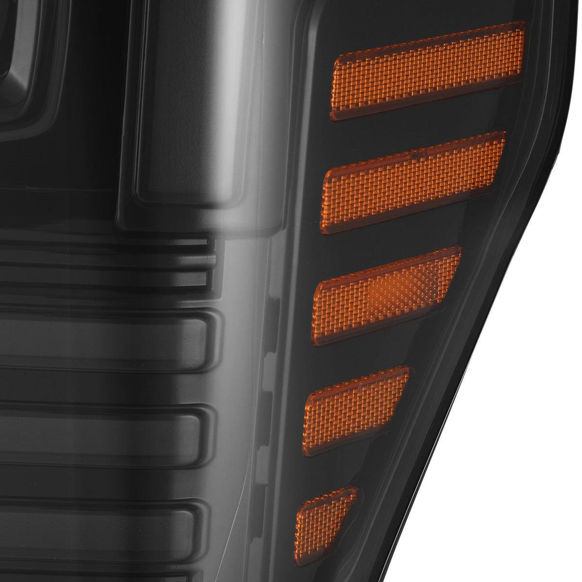 20-22 Ford Super Duty LUXX-Series LED Projector Headlights Alpha-Black - view 4