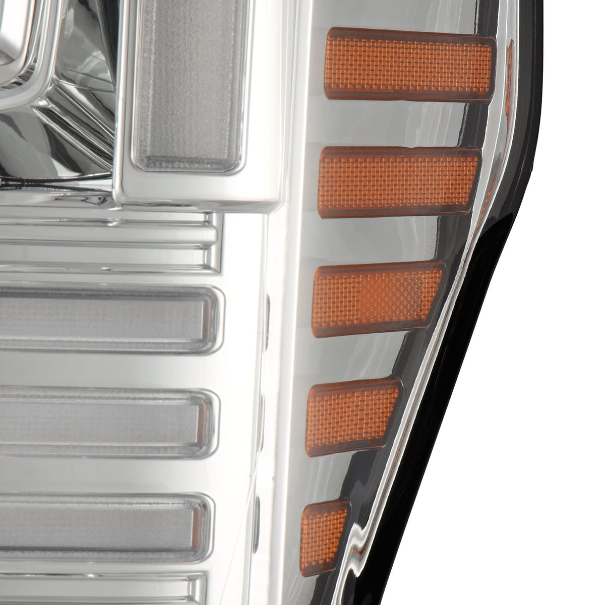 20-22 Ford Super Duty LUXX-Series LED Projector Headlights Chrome - view 7