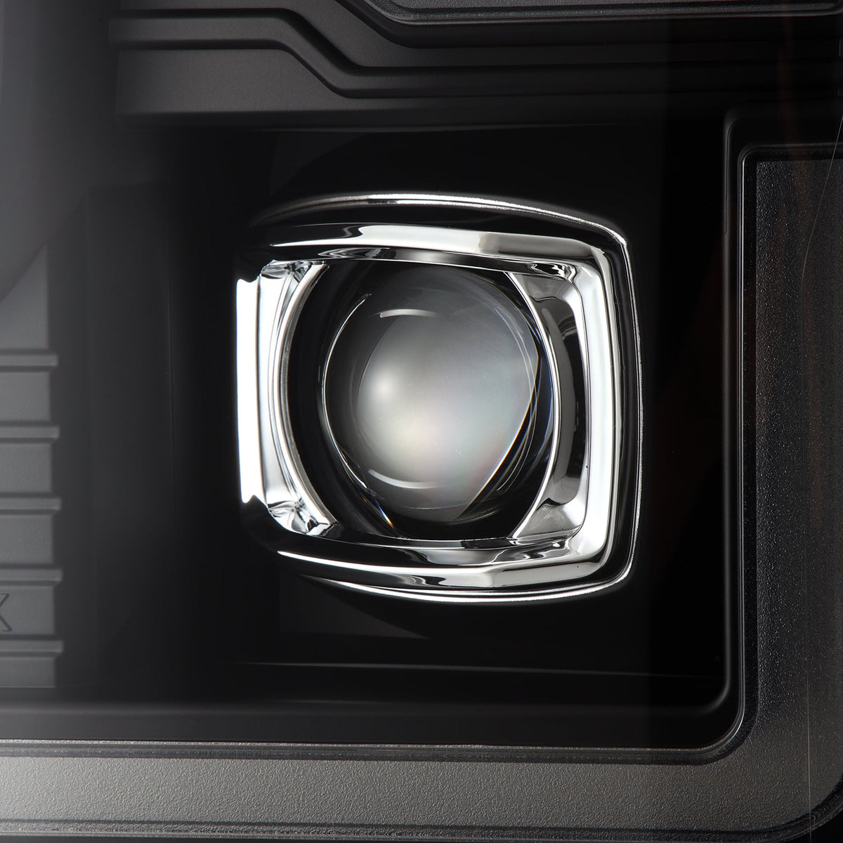20-22 Ford Super Duty LUXX-Series LED Projector Headlights Chrome - view 9