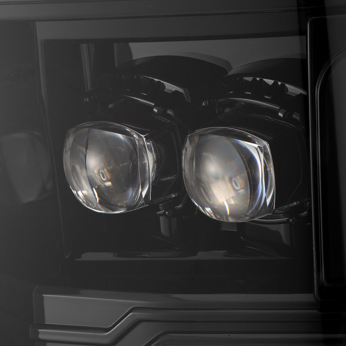 20-22 Ford Super Duty NOVA-Series LED Projector Headlights Alpha-Black - view 16