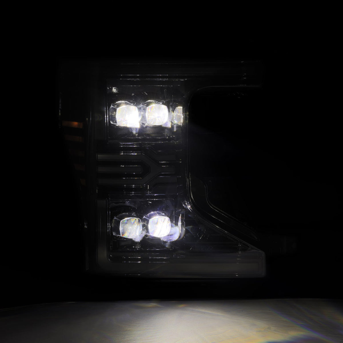 20-22 Ford Super Duty NOVA-Series LED Projector Headlights Alpha-Black - view 13