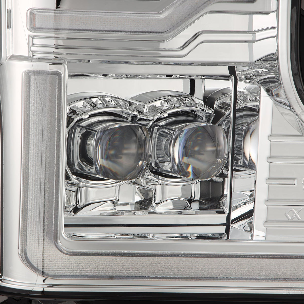 20-22 Ford Super Duty NOVA-Series LED Projector Headlights Chrome - view 13