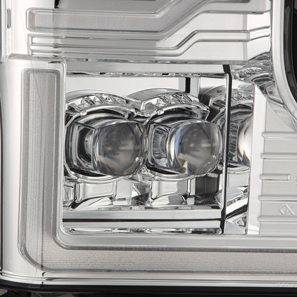 20-22 Ford Super Duty NOVA-Series LED Projector Headlights Chrome - view 13