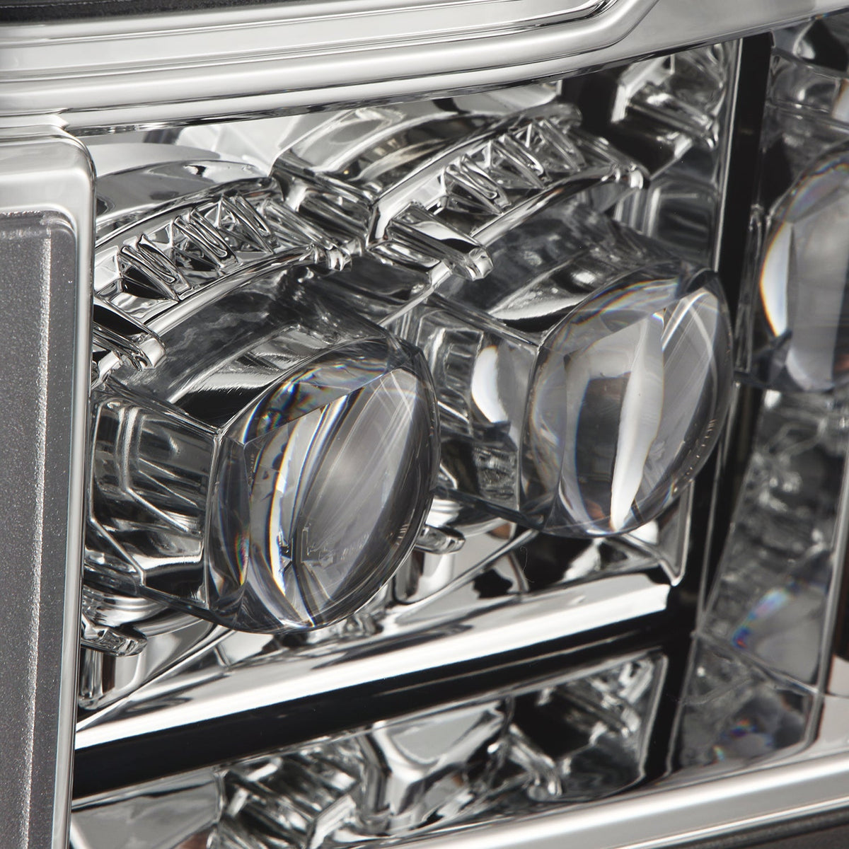 20-22 Ford Super Duty NOVA-Series LED Projector Headlights Chrome - view 14