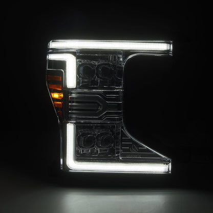 20-22 Ford Super Duty NOVA-Series LED Projector Headlights Chrome - view 10