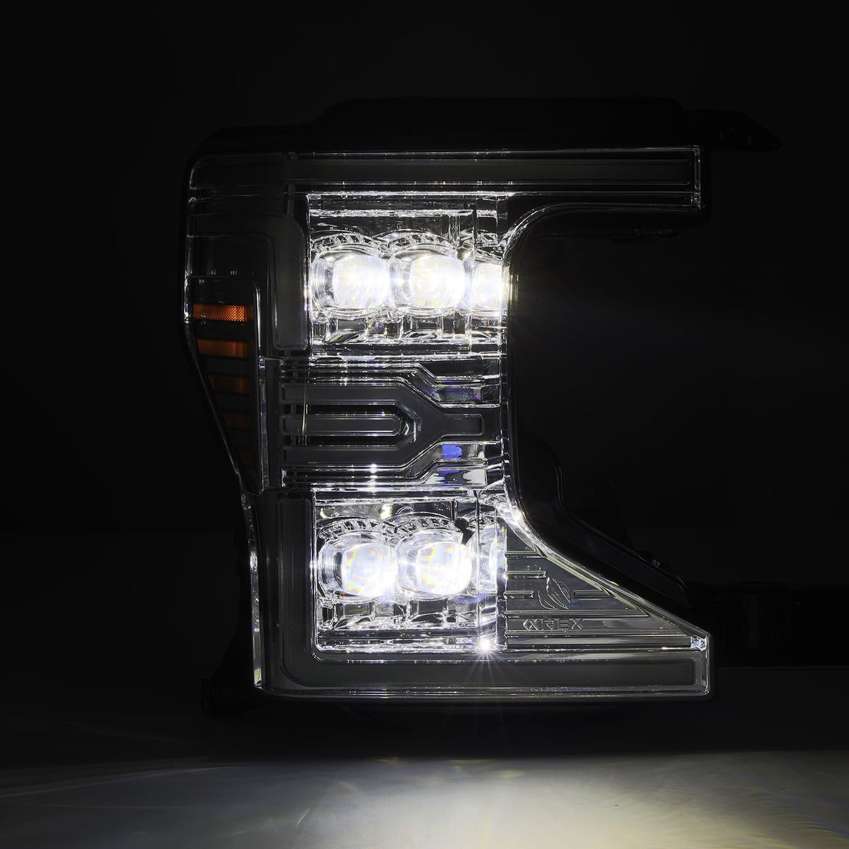 20-22 Ford Super Duty NOVA-Series LED Projector Headlights Chrome - view 11