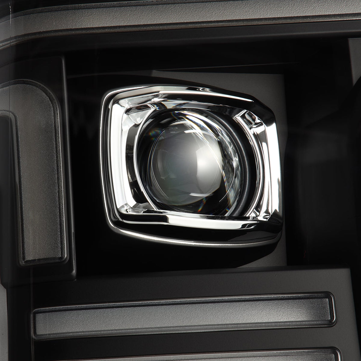 20-22 Ford Super Duty PRO-Series Halogen Projector Headlights Black - view 4