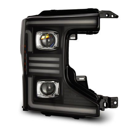 20-22 Ford Super Duty PRO-Series Halogen Projector Headlights Black - view 7