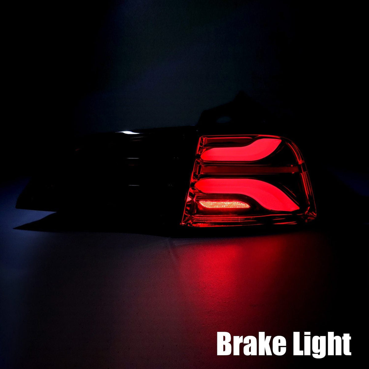 20-24 Tesla Model Y / 22-23 Model 3 (With Stock Amber Turn Signal) PRO-Series LED Tail Lights Jet Black - view 12
