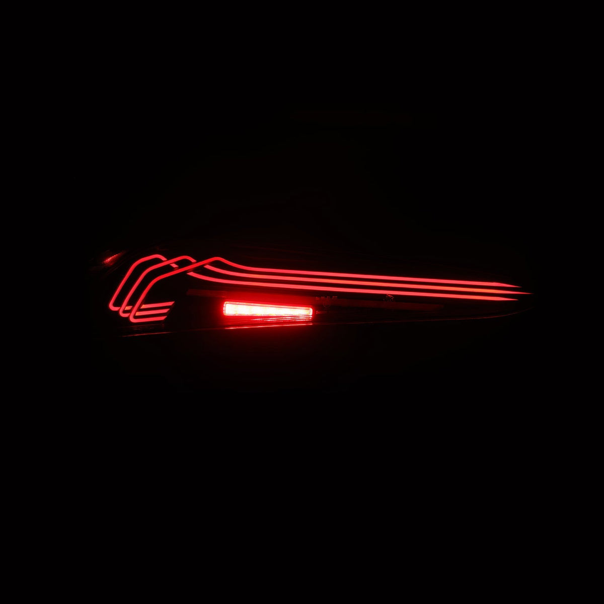 20-26 Toyota Supra CSL Laser Style LUXX-Series LED Tail Lights Black Smoke - view 10