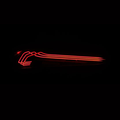 20-26 Toyota Supra CSL Laser Style LUXX-Series LED Tail Lights Black Smoke - view 13