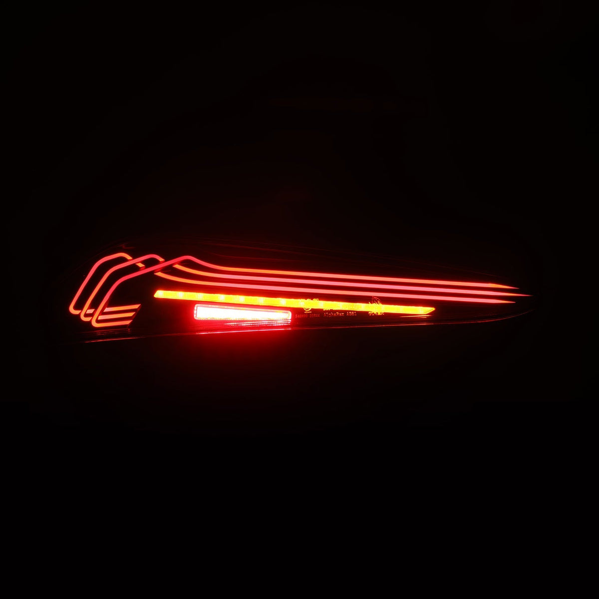 20-26 Toyota Supra CSL Laser Style LUXX-Series LED Tail Lights Vivid Red - view 11