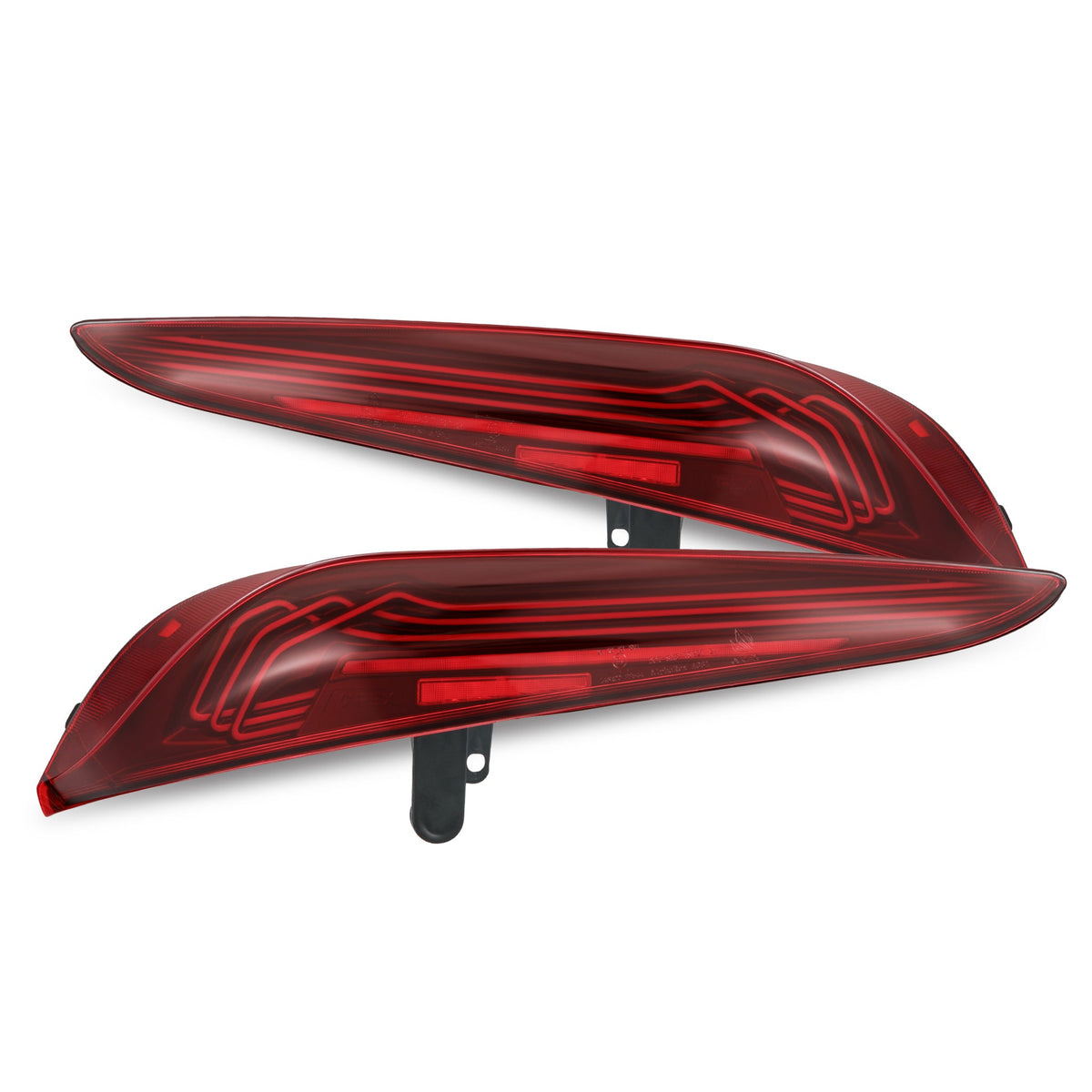 20-26 Toyota Supra CSL Laser Style LUXX-Series LED Tail Lights Vivid Red - view 1