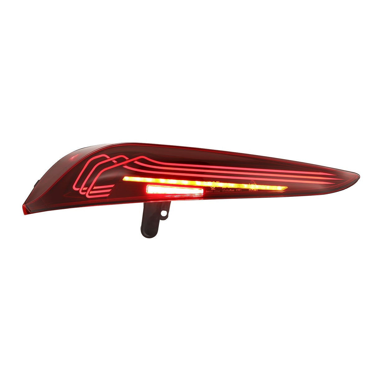 20-26 Toyota Supra CSL Laser Style LUXX-Series LED Tail Lights Vivid Red - view 6