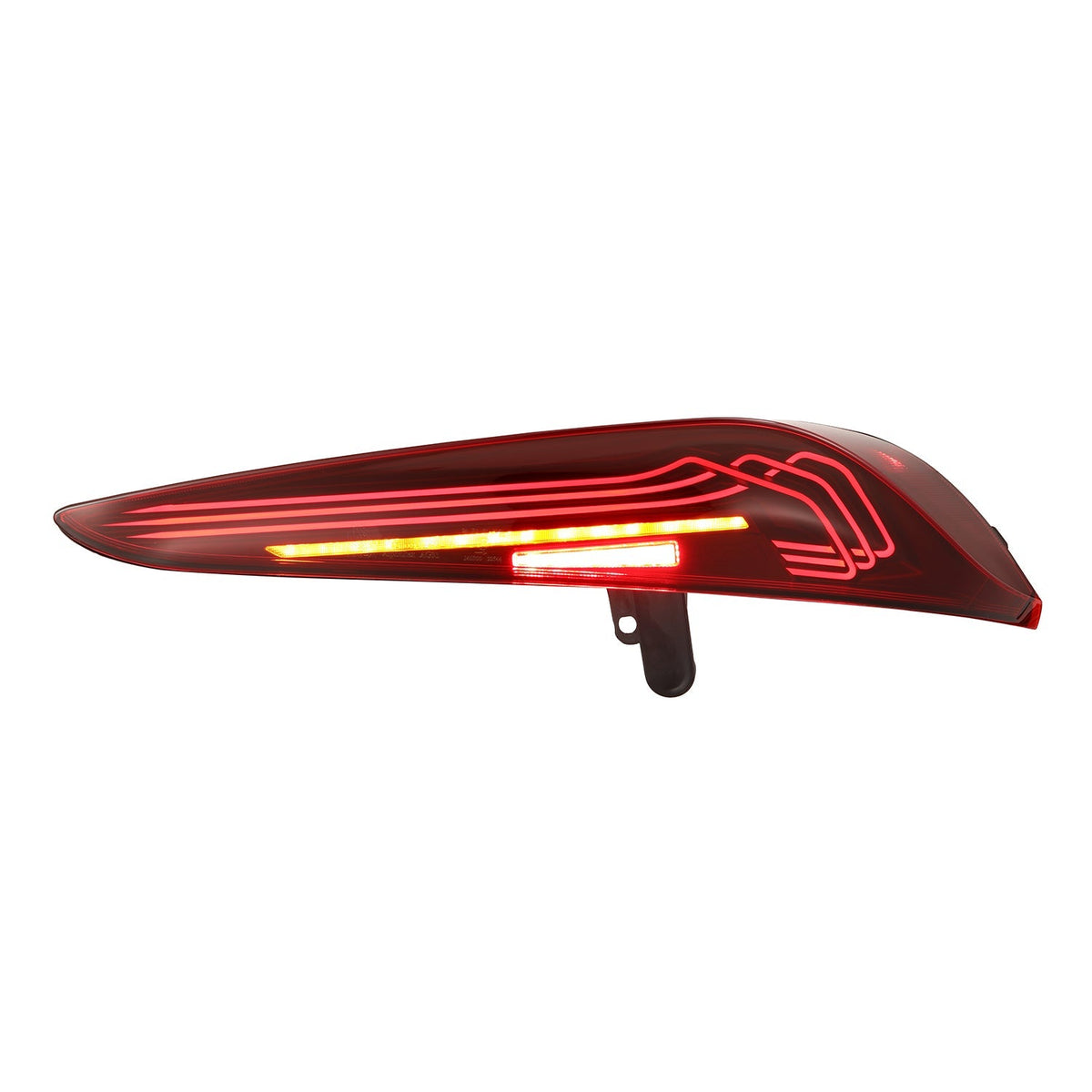 20-26 Toyota Supra CSL Laser Style LUXX-Series LED Tail Lights Vivid Red - view 7